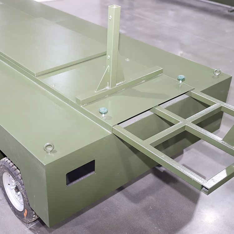 Wheeled moving armor target