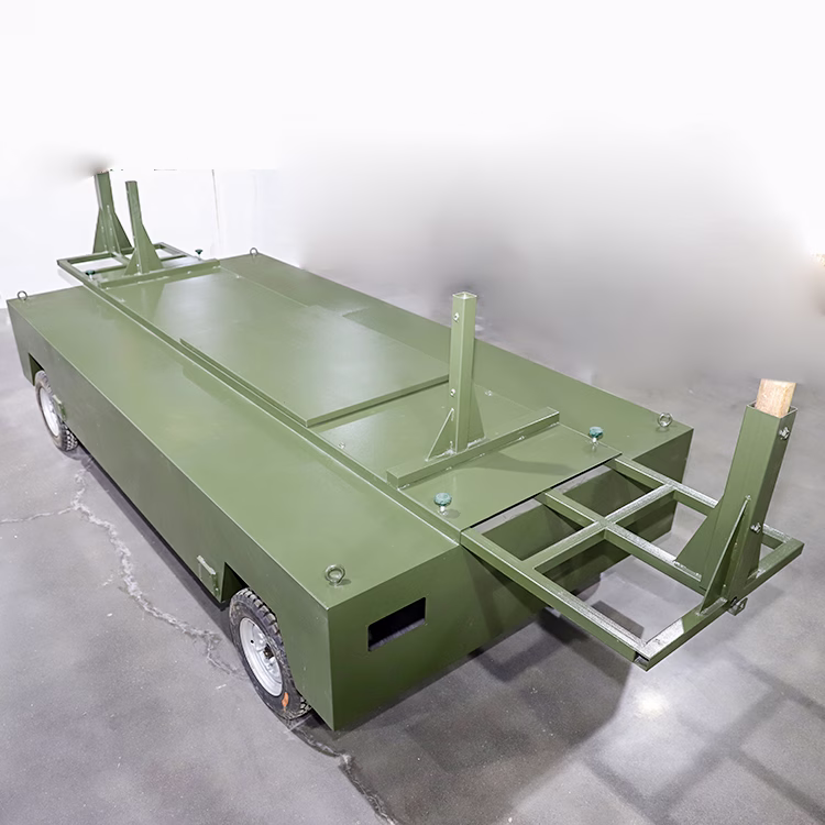 Wheeled moving armor target