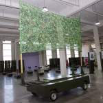 Wheeled moving armor target