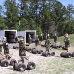 Outdoor shooting range