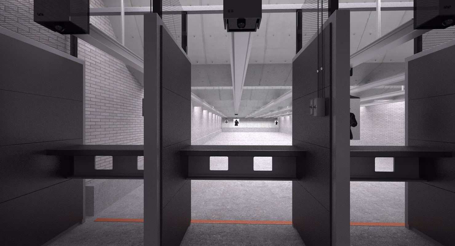 Indoor shooting range