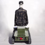 Intelligent tracked moving vehicle target
