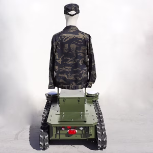 Intelligent tracked moving vehicle target