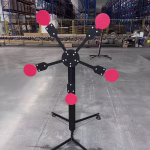 Texas 5 star target (gravity rotation)