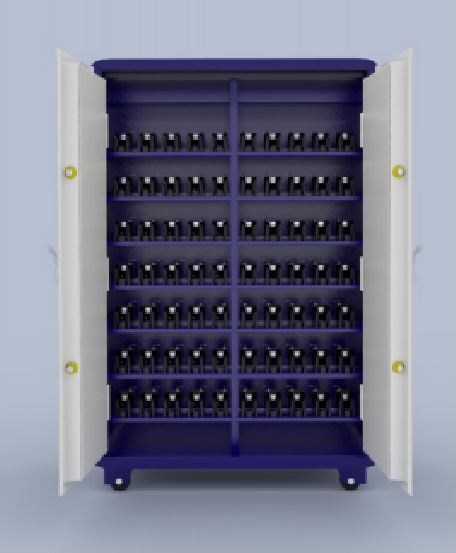 Short gun cabinet