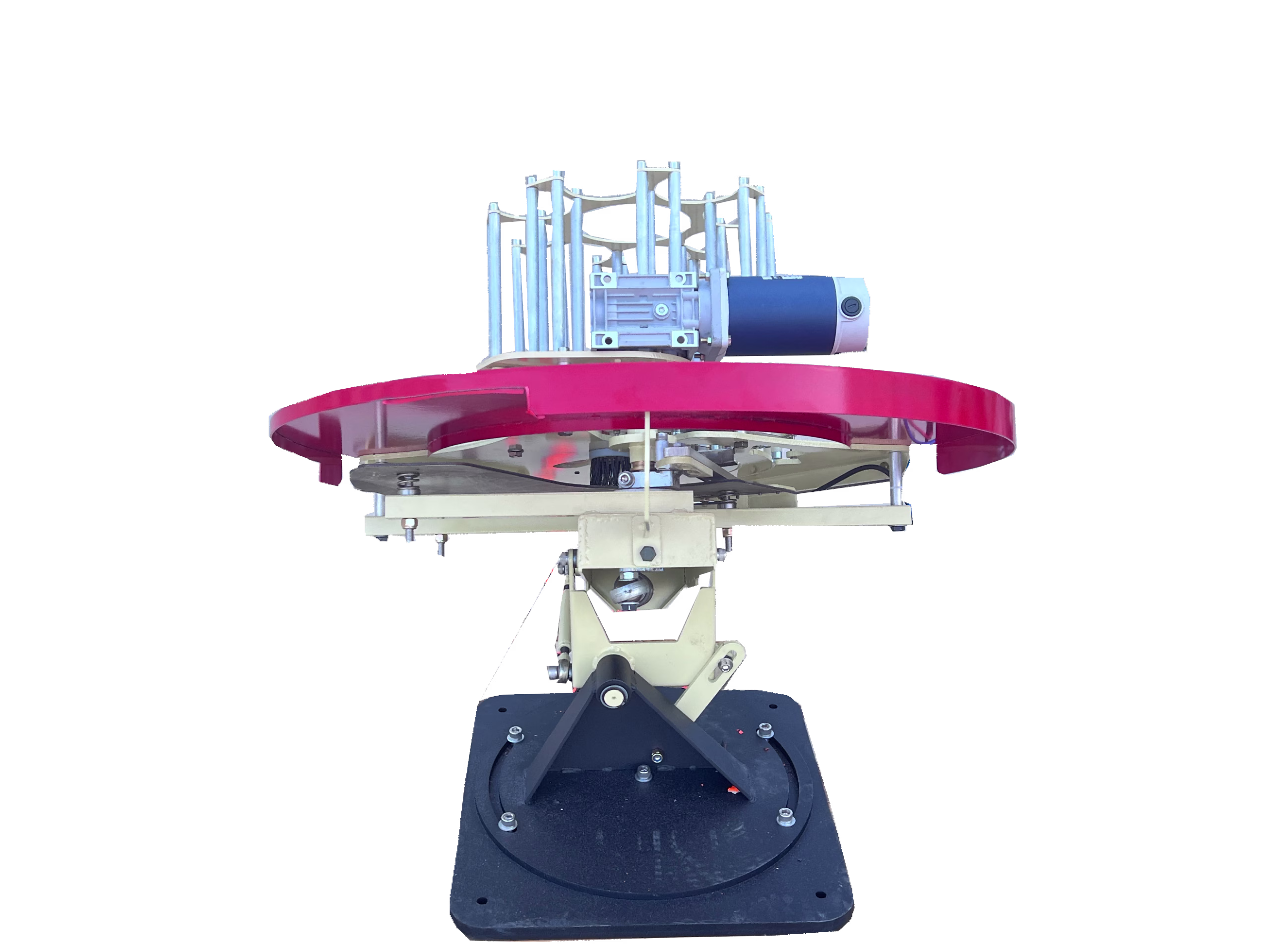 Clay pigeon thrower with 8 rounds