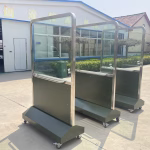 Multi functional wheeled shooting partition