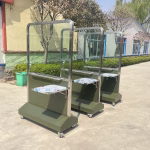 Multi functional wheeled shooting partition