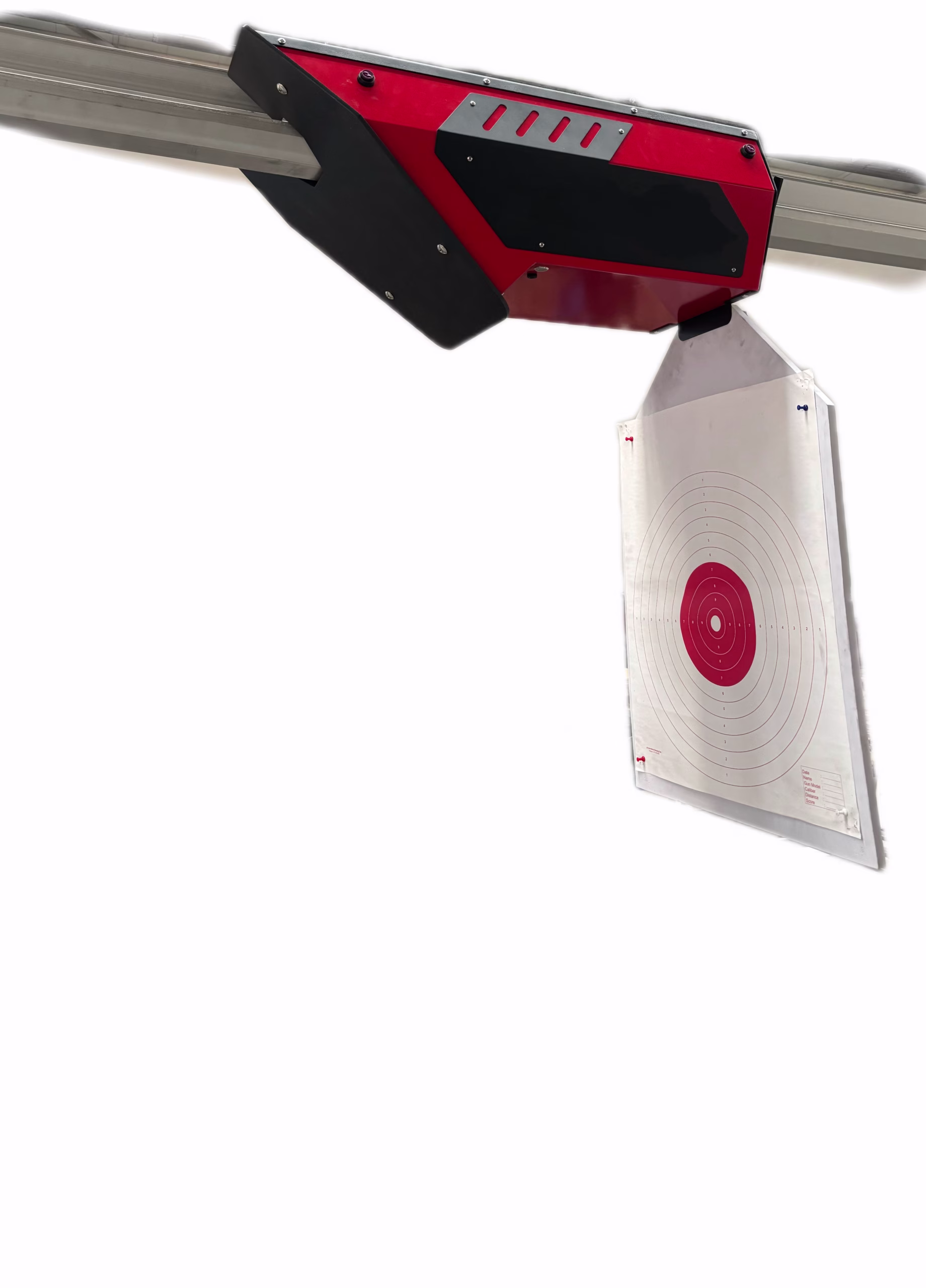 Hanging camera target