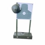 T-bar portable folding stationary target