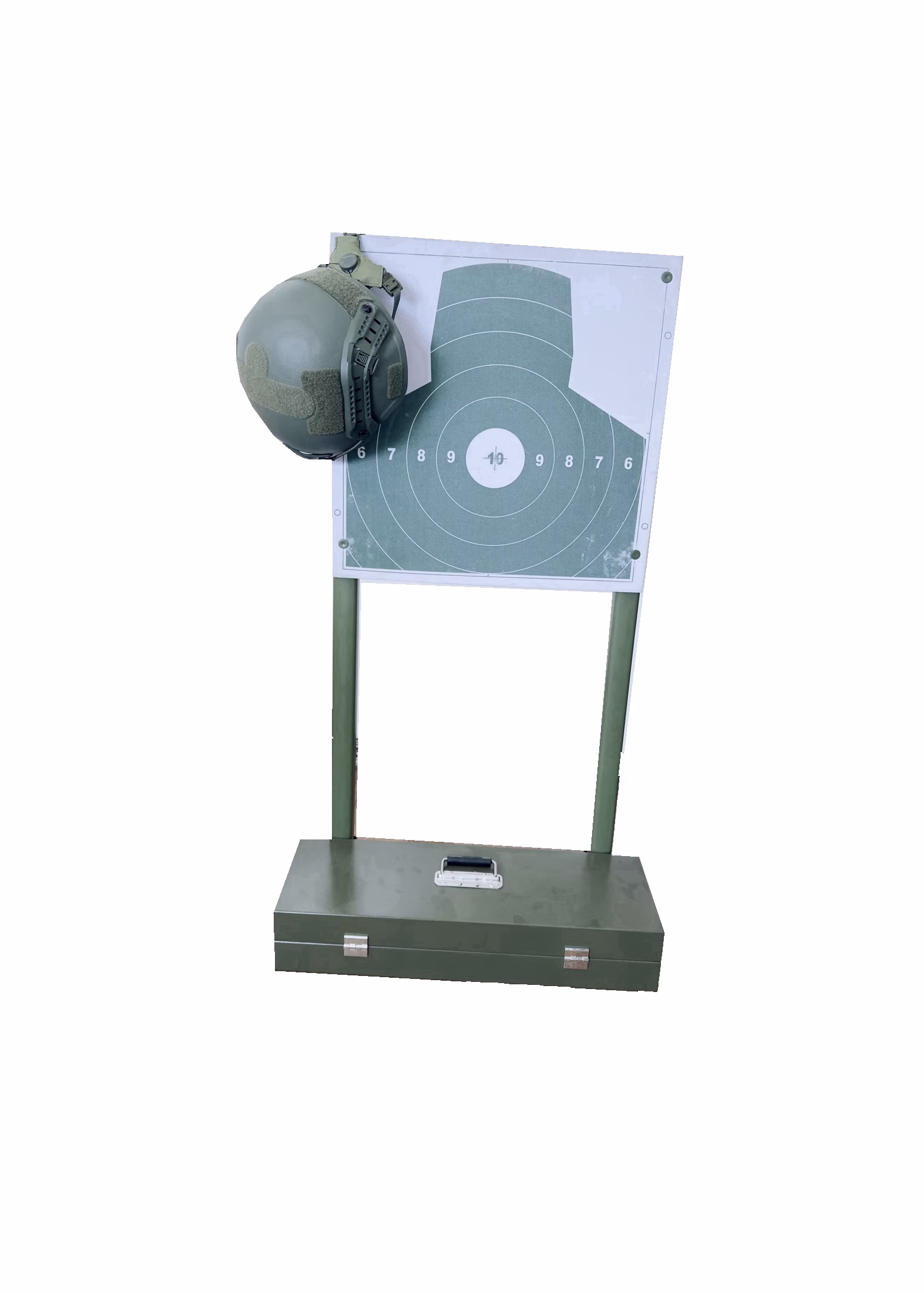 T-bar portable folding stationary target