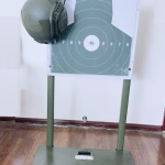 T-bar portable folding stationary target